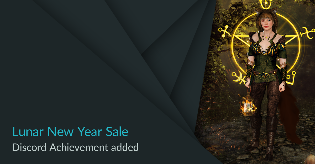 Overhead Games ePic Character Generator Lunar New Year Sale 2021 Discord Achievement