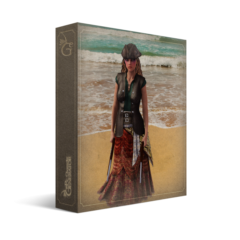 ePic Character Generator Season 2 Female Pirate Box