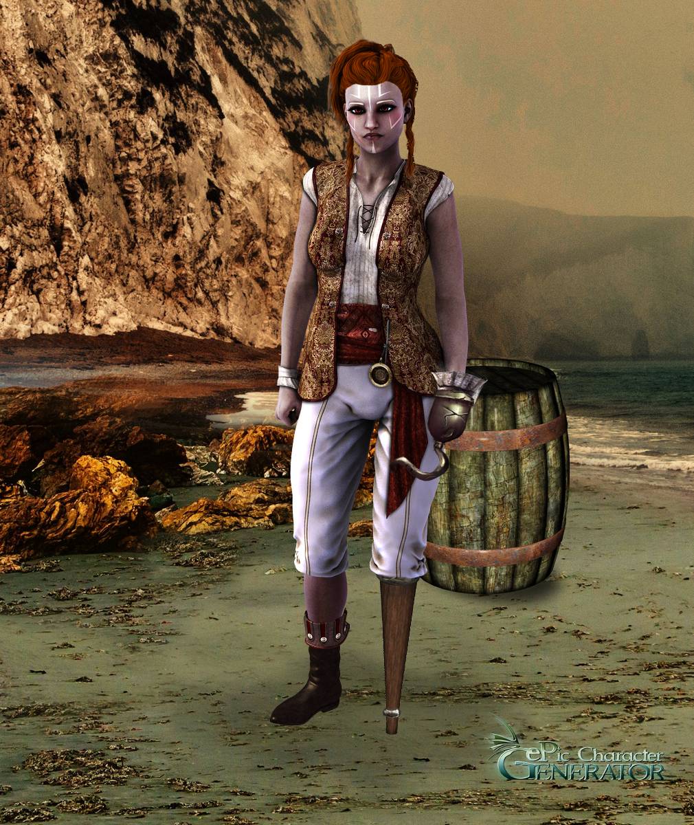 ePic Character Generator Season 2 Female Pirate Screenshot 04