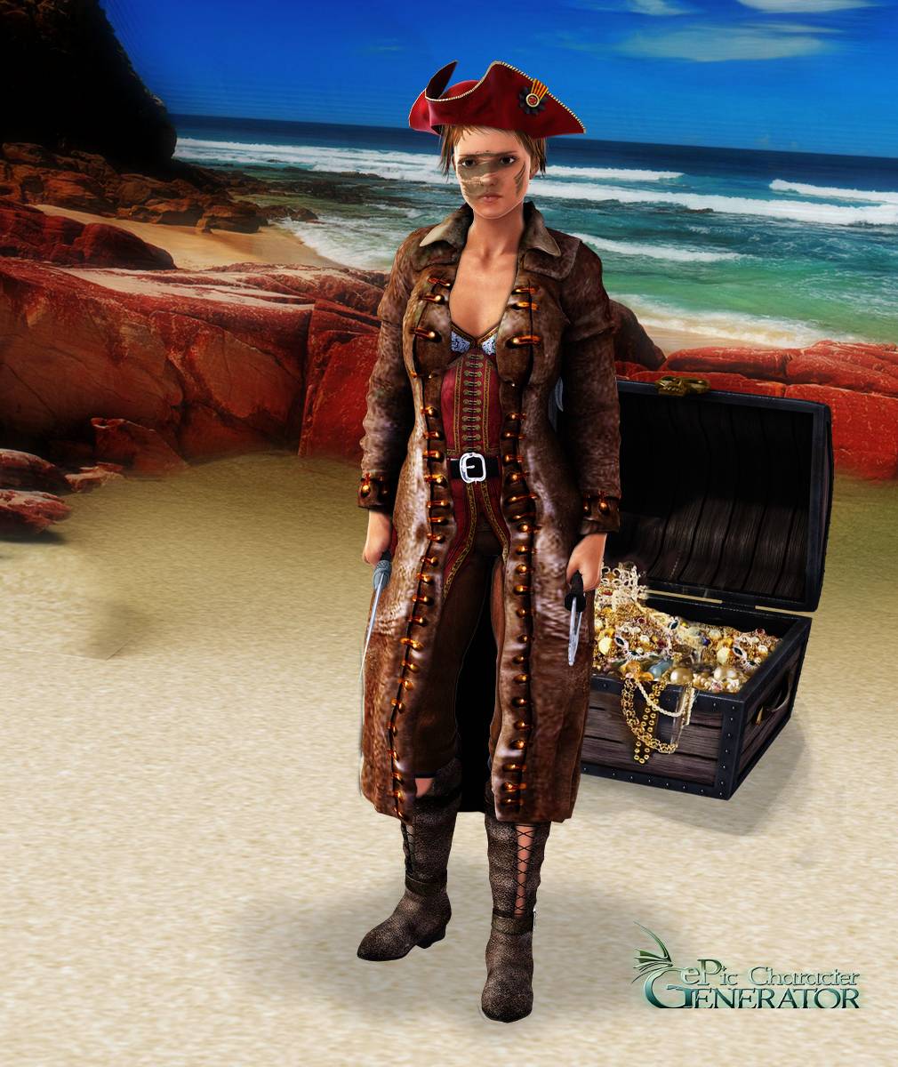ePic Character Generator Season 2 Female Pirate Screenshot 10