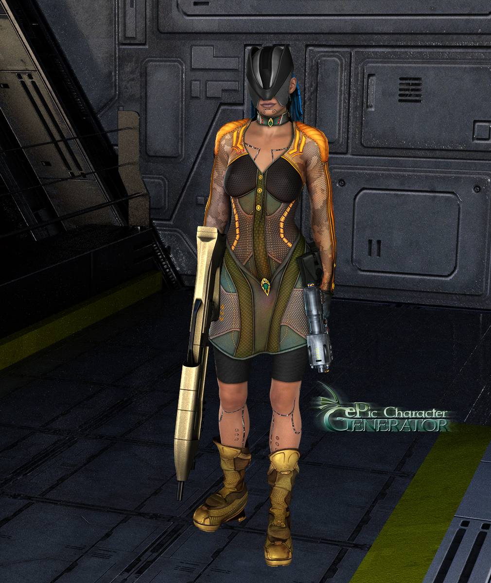 ePic Character Generator Season 2 Female Sci Fi Screenshot 02