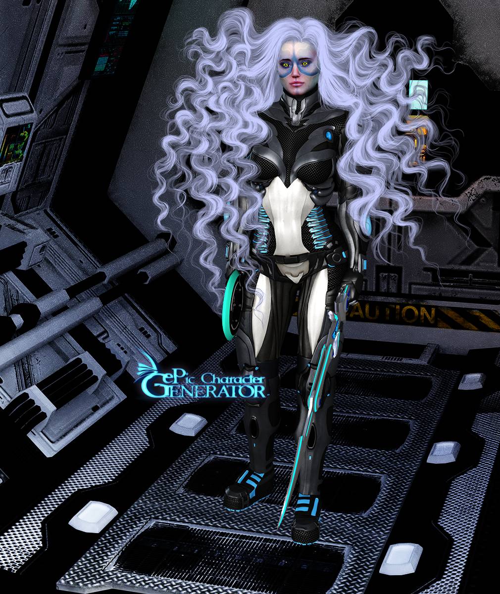 ePic Character Generator Season 2 Female Sci Fi Screenshot 09